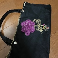 キラキラ日傘折りたたみの画像