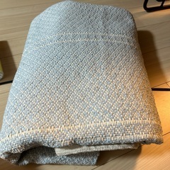 ニトリ　インド綿使用　コットンラグ　180×180の画像