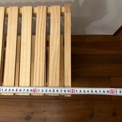 木製 フリーラック 79.5×26.5×62.6の画像