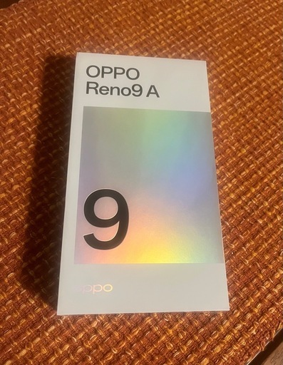 【新品未使用】OPPO Reno9A シュリンク付き ナイトブラック