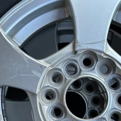 軽自動車用スタッドレスタイヤ＋アルミホイールの画像