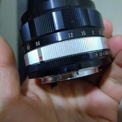 希少な極上品 konica hexanon 52mm f2.8の画像