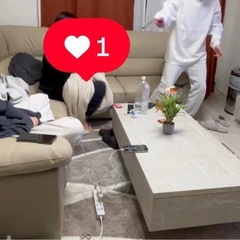 ニトリL字ソファーの画像