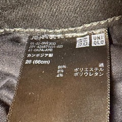 UNIQLOJEANS スキニーの画像