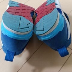 ムーンスター　キッズスニーカー　青　16.5の画像