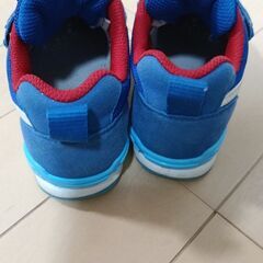 ムーンスター　キッズスニーカー　青　16.5の画像