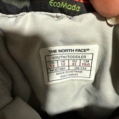 North Face キッズ　ブーツの画像