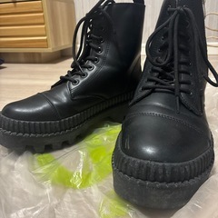 《美品》26.5cm厚底ブーツの画像
