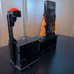 ひな人形小道具　鏡台と針子の画像