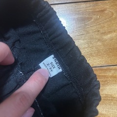 サイド豹柄　パンツ　2-3歳の画像