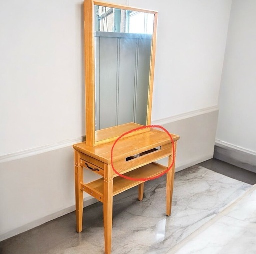 訳あり 美容室 ドレッサー片面 サロン鏡台