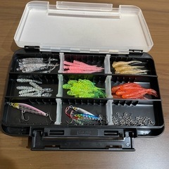 アジング用品セット売り　　アジングX59UL-S 18レガリス2000S-XH ワームなど他　　ダイワ用品　 DAIWA
の画像