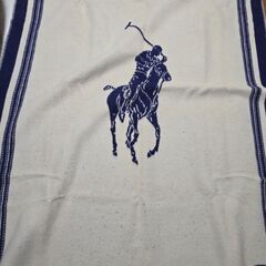 RALPH LAUREN ラルフローレン 毛布 140×200 シングル ウールの画像