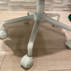 かわいいキャスター付きチェアの画像