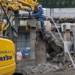解体工事　重機オペレーター募集　25,000円以上可能の画像