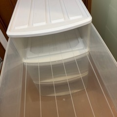 クロゼットけーケース収納ケース引出しケース3コの画像