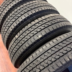 プロボックス.サクシード.ADバン☆155/80/14LT冬タイヤアルミセットの画像