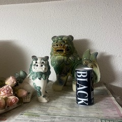 シーサー左右２つセットですの画像