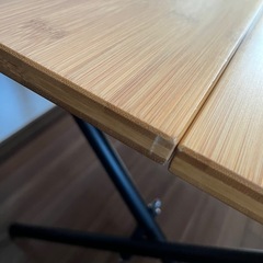 スノーピーク ワンアクションローテーブル竹 snow peak FES-131 雪峰祭 限定品の画像