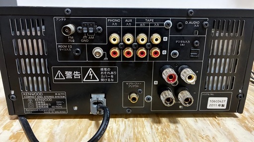 コンポ KENWOOD R-K711 スピーカーLS-K711セット