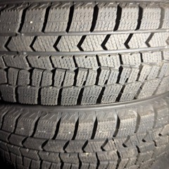 軽自動車などに！イボ付バリ溝13インチスタッドレス4本セット！の画像