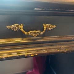 アンティーク書斎デスクの画像