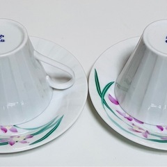 有田香蘭社カップ＆ソーサーの画像