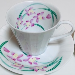 有田香蘭社カップ＆ソーサーの画像