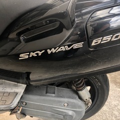 SUZUKI スカイウェイブ６５０(整備必要あり)不動車両・自走不可の画像