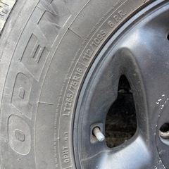 トヨタ純正16インチタイヤホイールの画像