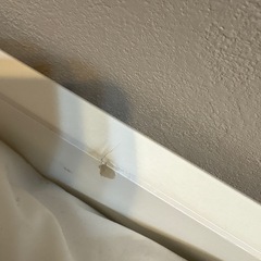 IKEASUNDVIK ホワイト ベッドフレーム中古+マットレスの画像