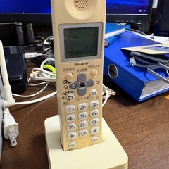 シャープ　デジタルコードレスファクシミリ電話の画像