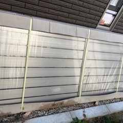 未施行　LIXIL 目隠しフェンス　高さ2mの画像