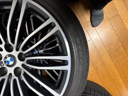 BMWタイヤホイール(タイヤ275/35R19) × 2本