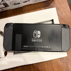 Nintendo Switch ニンテンドースイッチ本体　グレー ブラックの画像