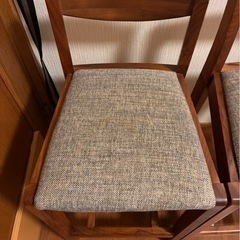 ハイチェア　②脚セットの画像