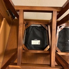 ハイチェア　②脚セットの画像