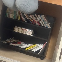 キャスター付き本棚の画像