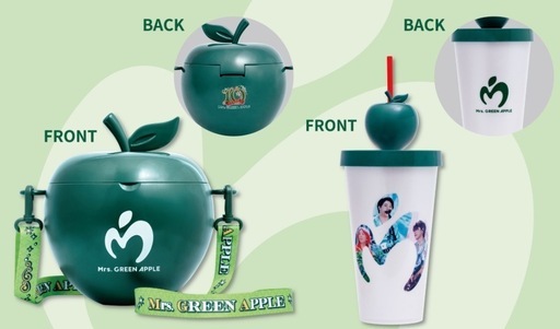 Mrs.GREEN APPLE ミセス グリーンアップル ポップコーンバケツ