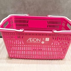 イオン　エコバスケット　買い物かごの画像