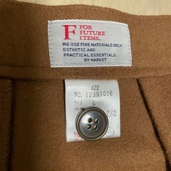 ショートパンツ　キャメルの画像