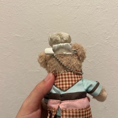 ダッフィー　シェリーメイ　ぬいぐるみバッジ　ぬいばの画像