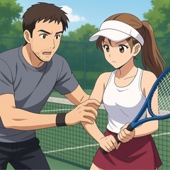 【世界・全国大会出場選手育成経験多数あり】テニスの動作分析からパ...