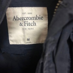 Abercrombie & Fitch ミリタリージャケット M ダークブルーの画像