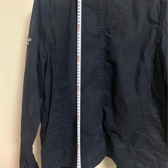 Abercrombie & Fitch ミリタリージャケット M ダークブルーの画像