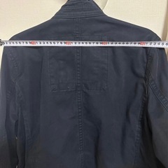 Abercrombie & Fitch ミリタリージャケット M ダークブルーの画像