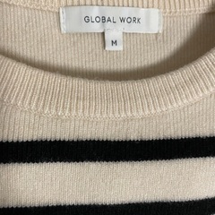 ボーダーのトップスの画像