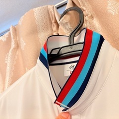 未使用ポロシャツ白サイズ大きめの画像