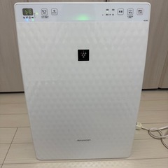【美品】SHARP 加湿空気清浄機 KC-30T6-W 2019年製の画像