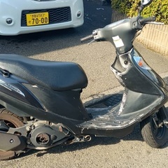 アドレスV125実働　ナンバー自賠責付き　値段交渉可能の画像